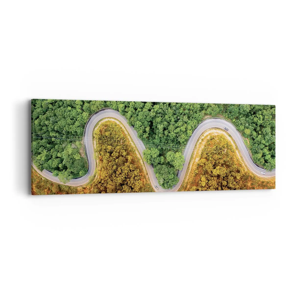 Quadro su tela - Stampe su Tela - Confine e separazione - 90x30 cm