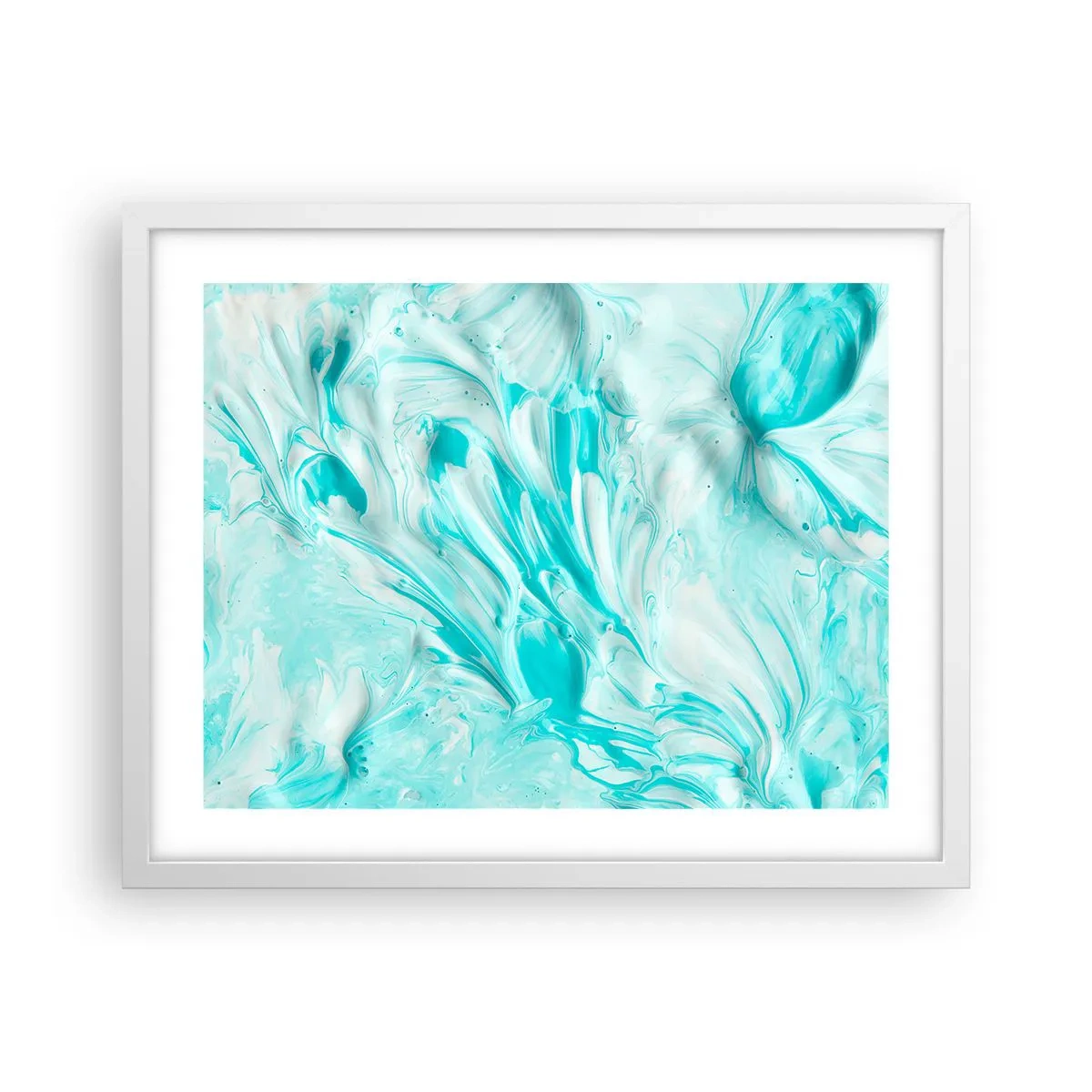 Poster in cornice bianca - Insieme per sempre - 50x40 cm