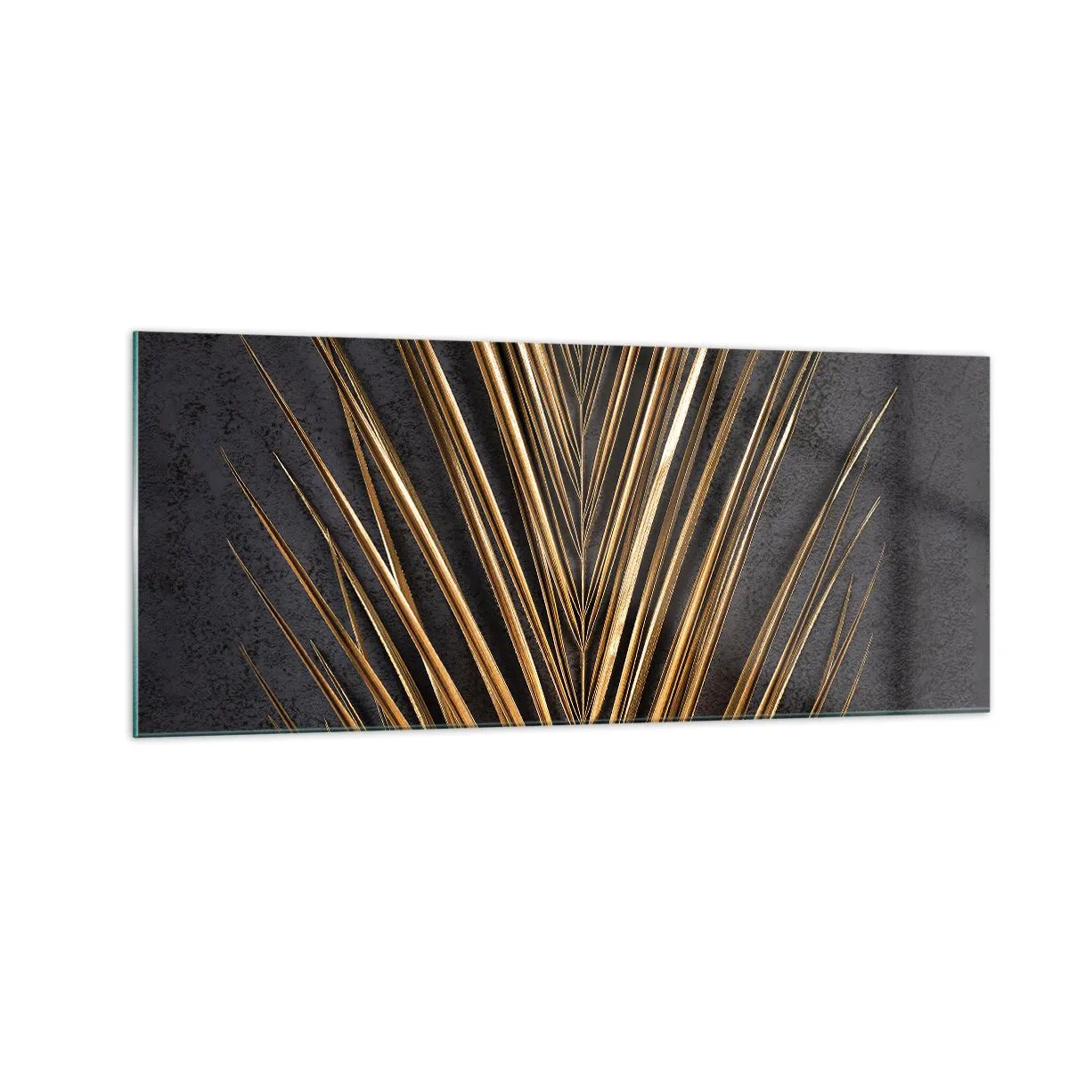 Quadro su vetro - L'oro dei tropici - 100x40 cm