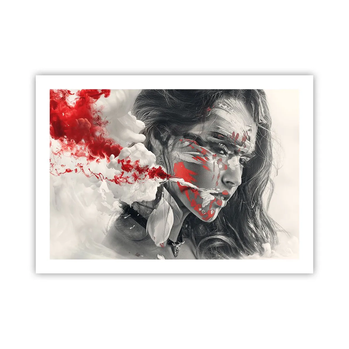 Poster - Nei vapori dell'assurdo - 70x50 cm