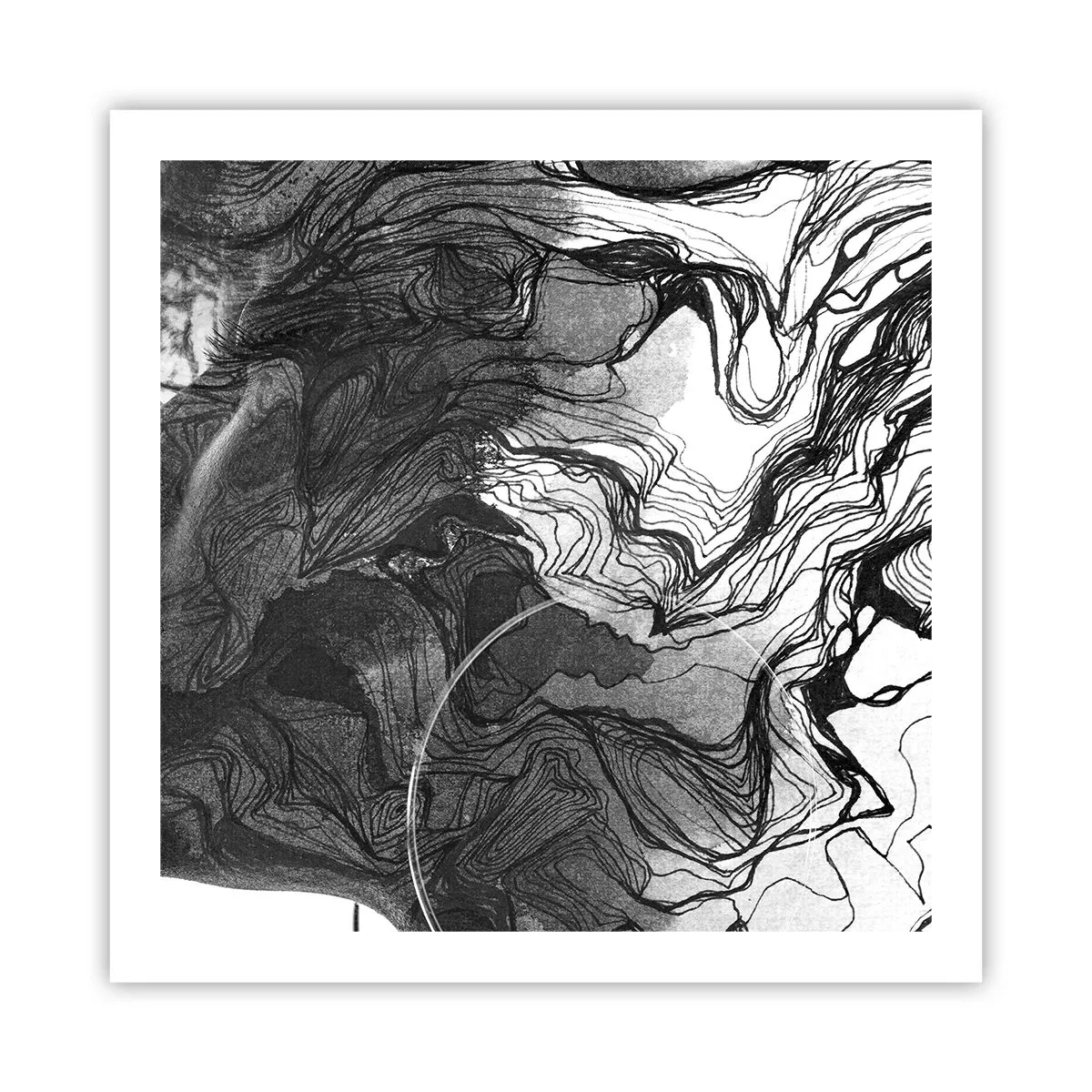 Poster - Aggrovigliata nei sogni - 60x60 cm