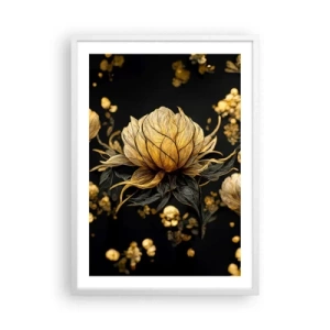 Poster in cornice bianca - Delicata fragilità - 50x70 cm