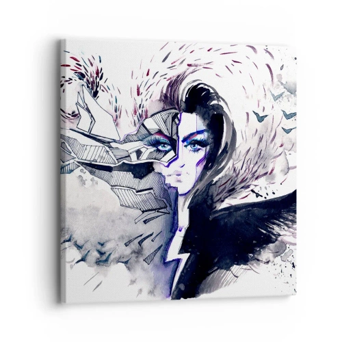 Quadro su tela - Stampe su Tela - Bella e demoniaca - 30x30 cm