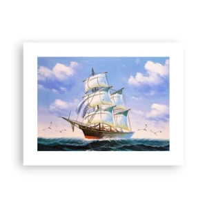 Poster - Con orgoglio nel vento - 40x30 cm