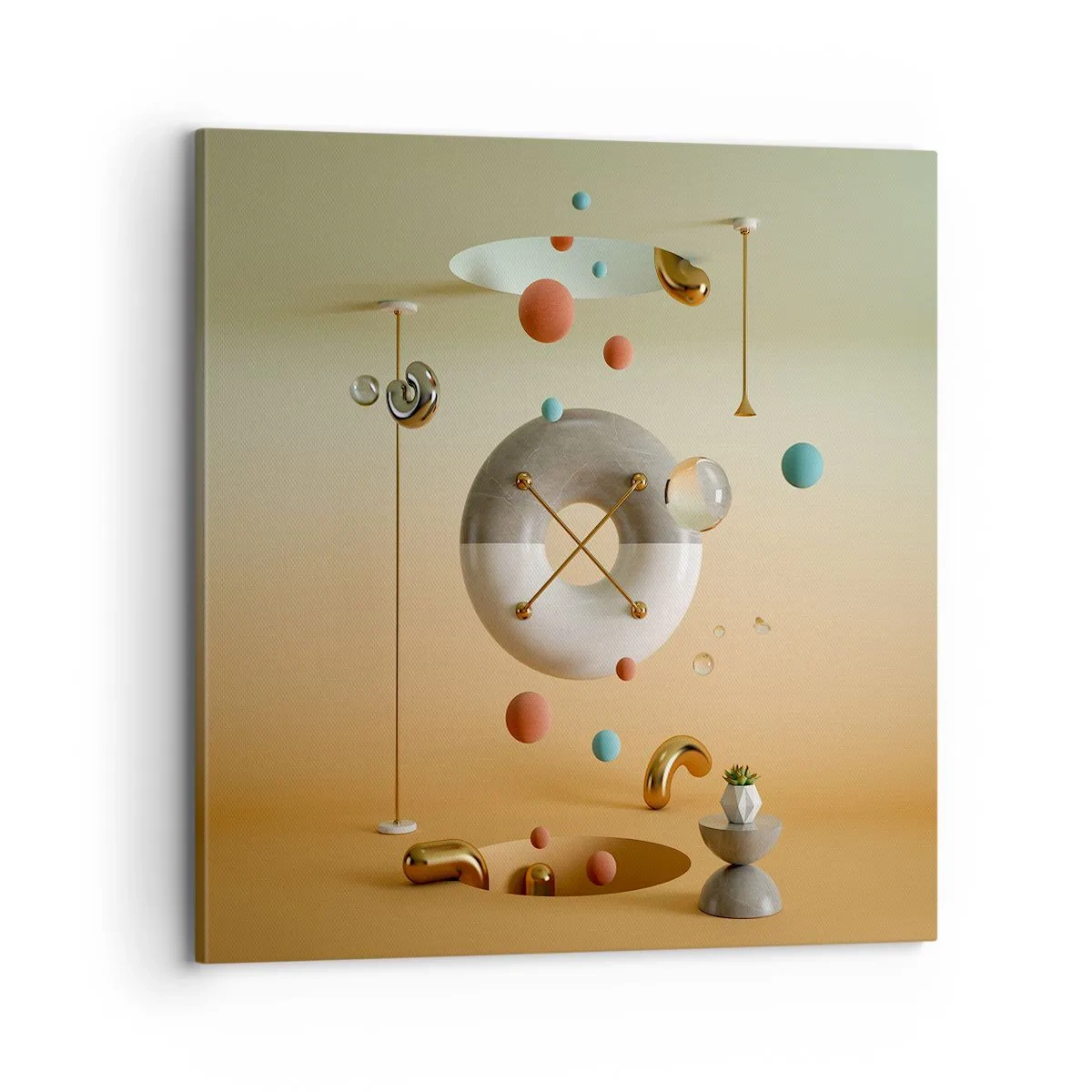 Quadro su tela - Stampe su Tela - Tutto può succedere - 70x70 cm