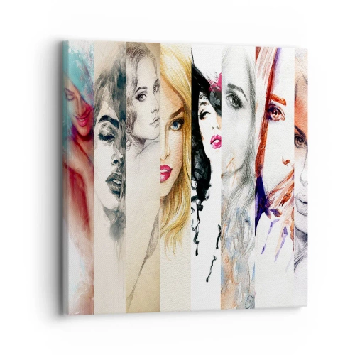 Quadro su tela - Stampe su Tela - E sei sempre tu - 30x30 cm