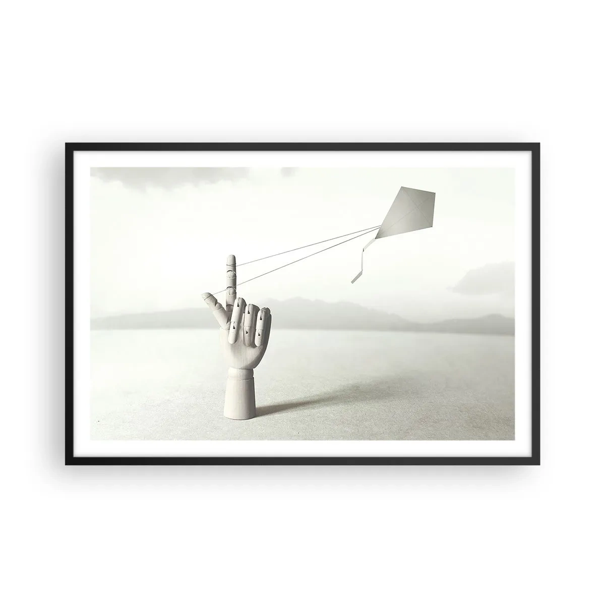 Poster in cornice nera - Prova di forza - 91x61 cm