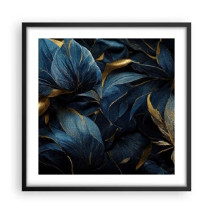 Poster in cornice nera - Foderati d'oro - 50x50 cm