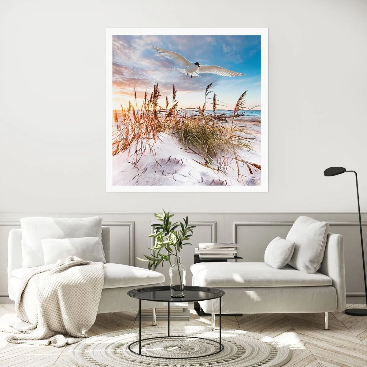 Poster - Vento dal mare - 60x60 cm