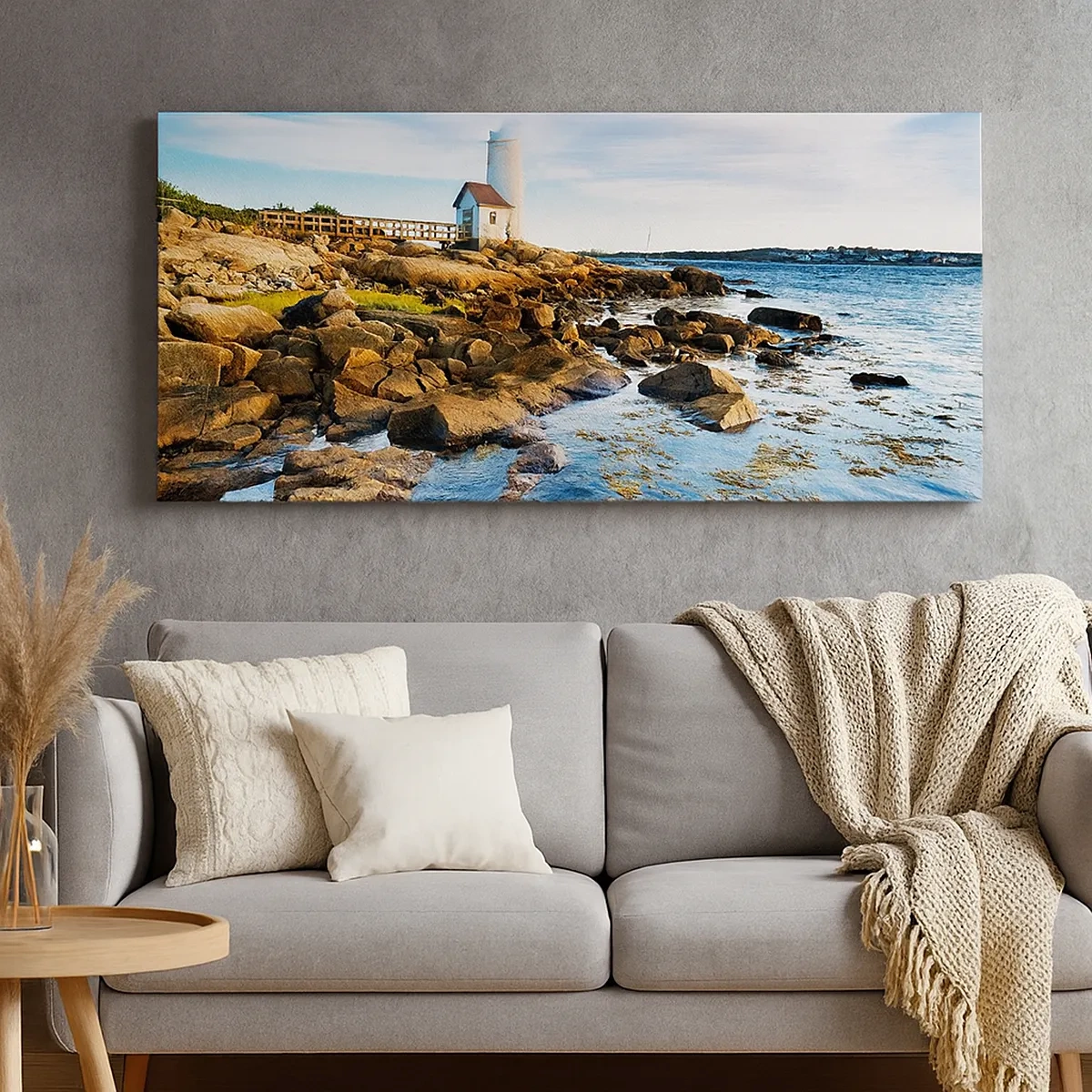 Quadro su tela - Stampe su Tela - Tornate sani e salvi, vi aspetto - 30x30 cm