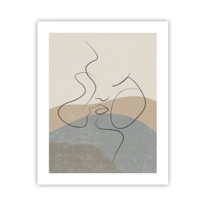 Poster - Come un tocco di pennello - 40x50 cm