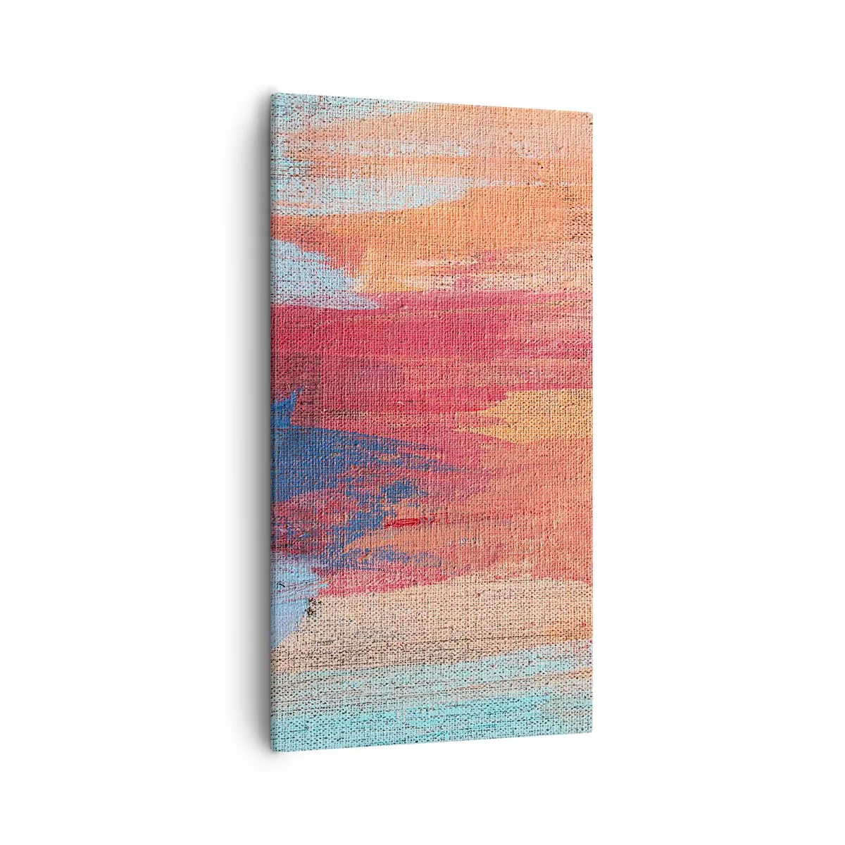 Quadro su tela - Stampe su Tela - Colando con l'arcobaleno - 55x100 cm