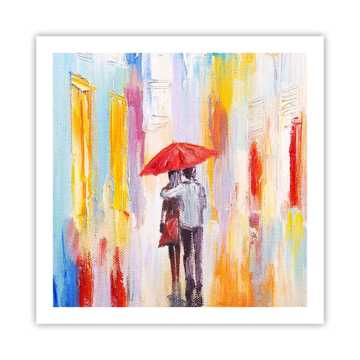 Poster - Che piova ancora - 60x60 cm