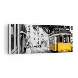 Quadro su tela - Stampe su Tela - Con il fado in sottofondo - 100x40 cm