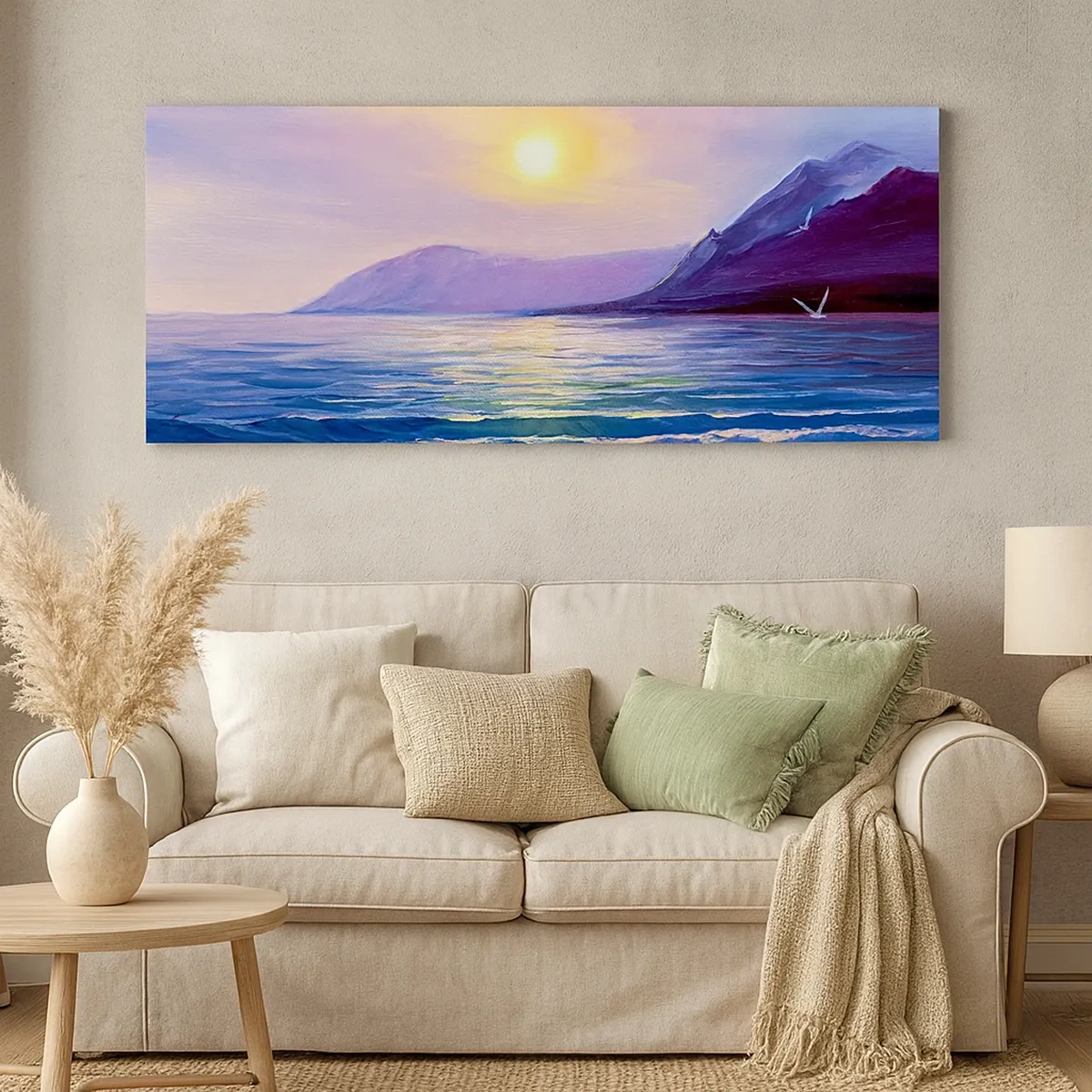 Quadro su tela - Stampe su Tela - Cristallo di acqua e di aria - 30x30 cm