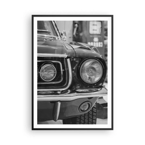 Poster in cornice nera - A rotta di collo - 70x100 cm
