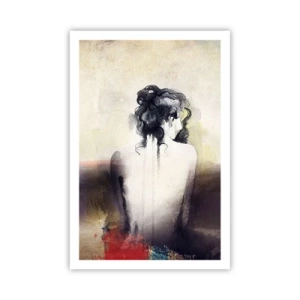 Poster - Linee miti, forme ovali - 61x91 cm