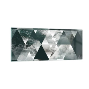 Quadro su vetro - Prospettiva di cristallo - 100x40 cm