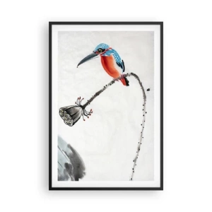 Poster in cornice nera - La vita del prato - 61x91 cm