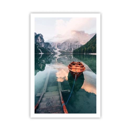 Poster - Il sogno tranquillo dei monti - 61x91 cm