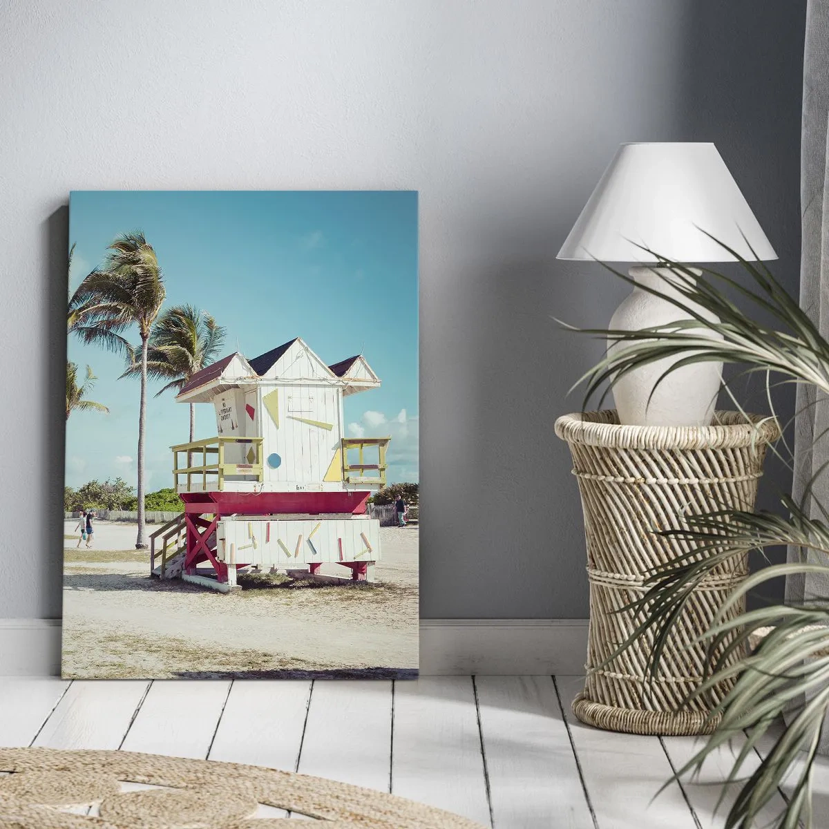 Quadro su tela - Stampe su Tela - Ti aspetta una bella giornata - 45x80 cm