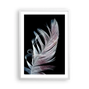 Poster in cornice bianca - Pensa al tocco - 50x70 cm