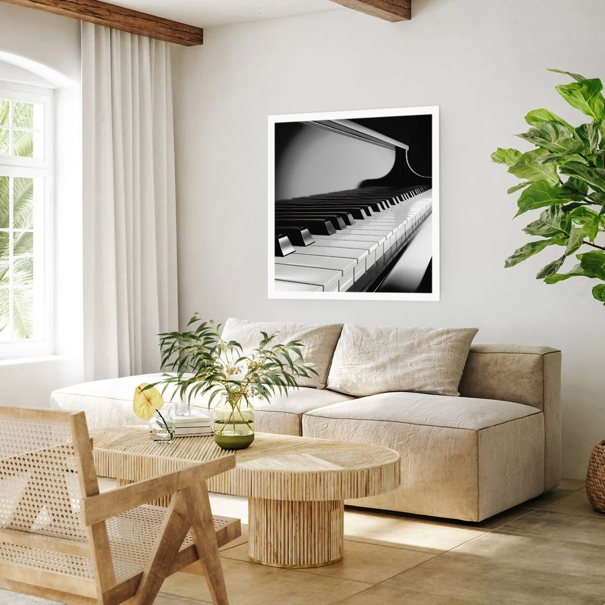Poster - Armonia di forme e colori - 30x30 cm