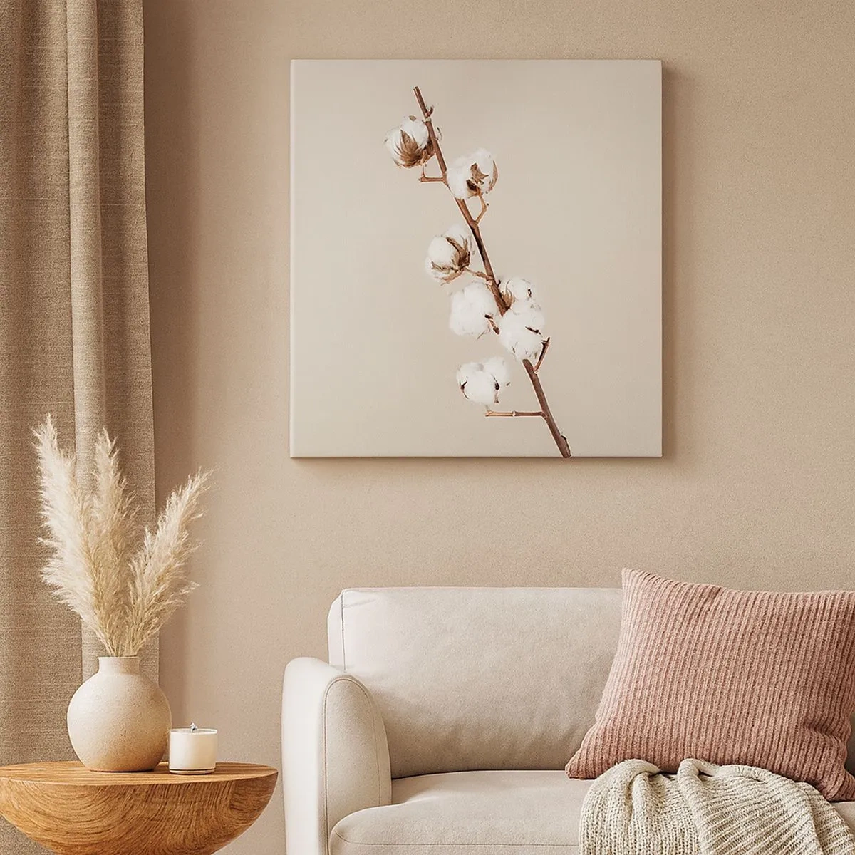 Quadro su tela - Stampe su Tela - Alla fonte della morbidezza - 30x30 cm