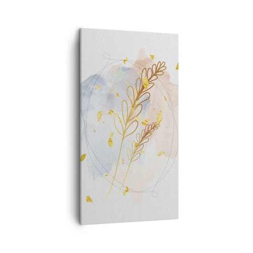 Quadro su tela - Stampe su Tela - Soffio d'oro - 45x80 cm