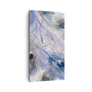 Quadro su tela - Stampe su Tela - Composizione a occhio di pavone - 55x100 cm