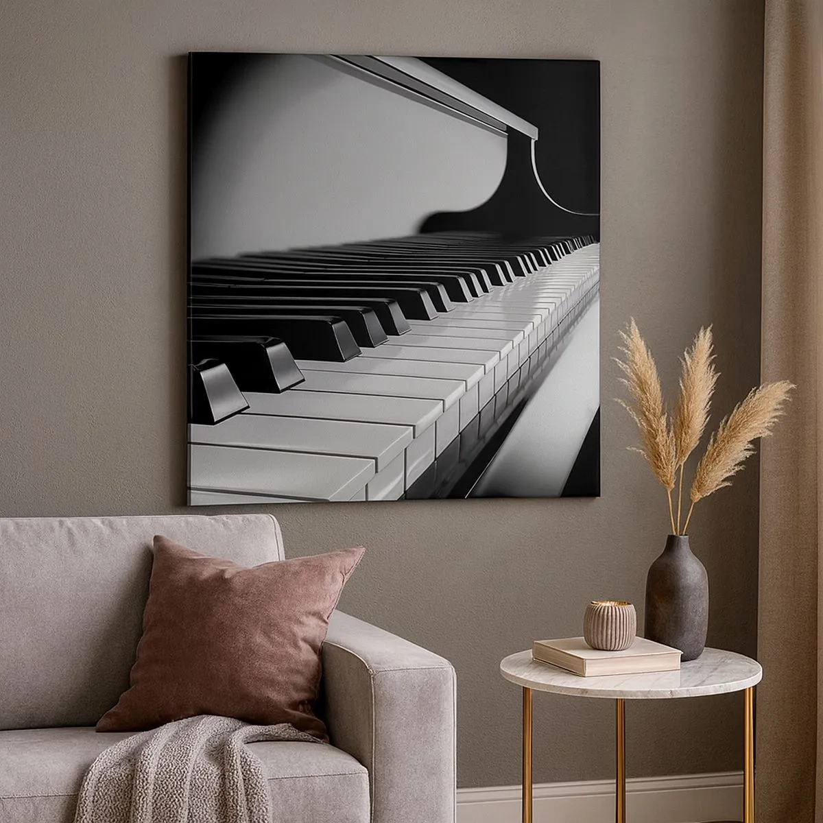 Quadro su tela - Stampe su Tela - Armonia di forme e colori - 30x30 cm