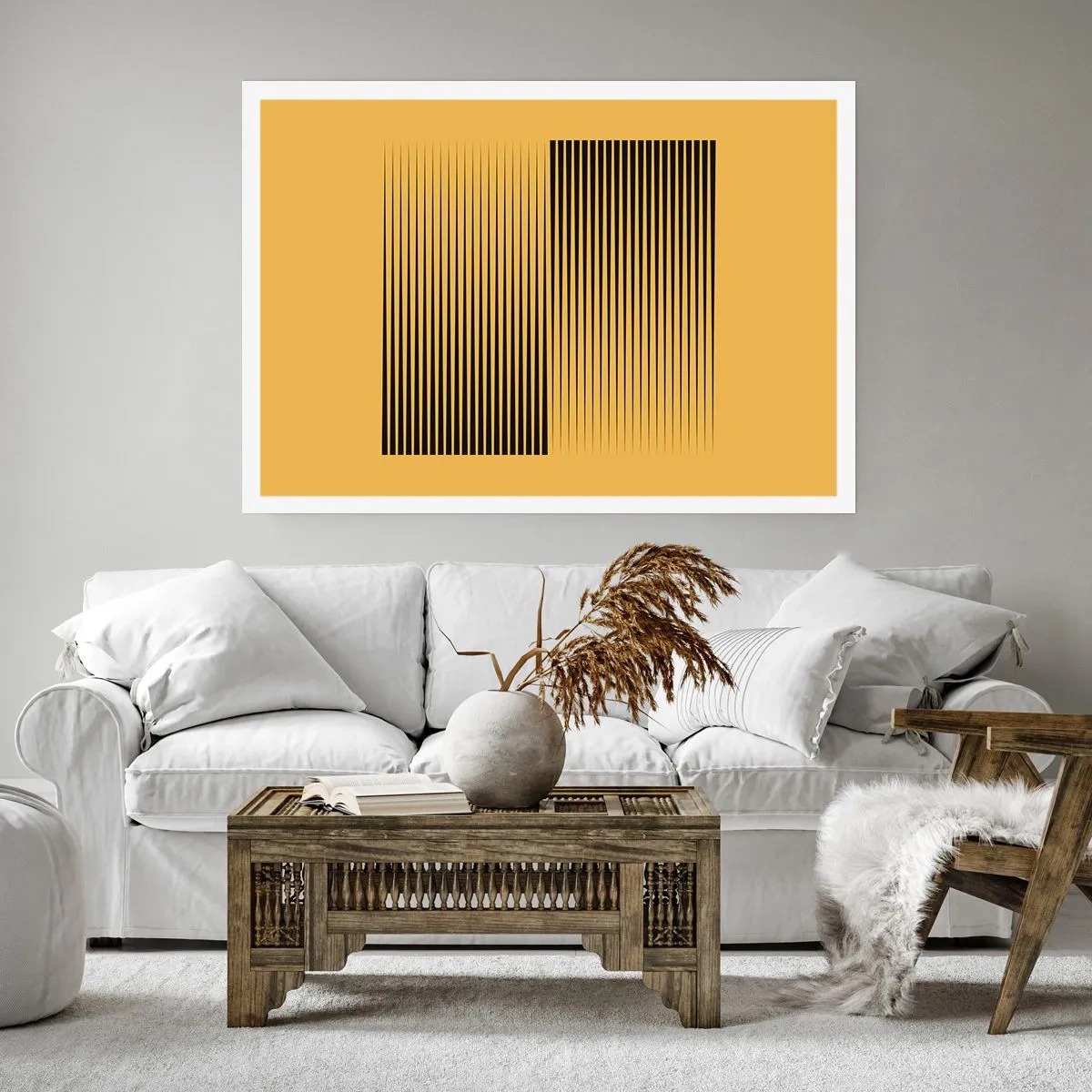 Poster - La quadratura degli opposti - 91x61 cm