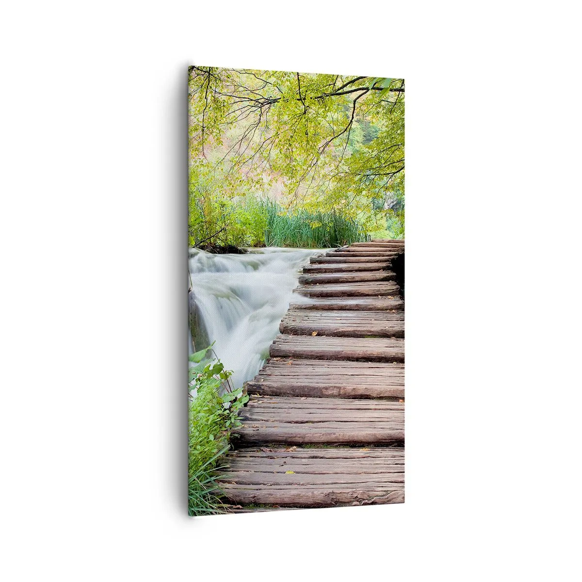 Quadro su tela - Stampe su Tela - Acqua per niente tranquilla - 65x120 cm