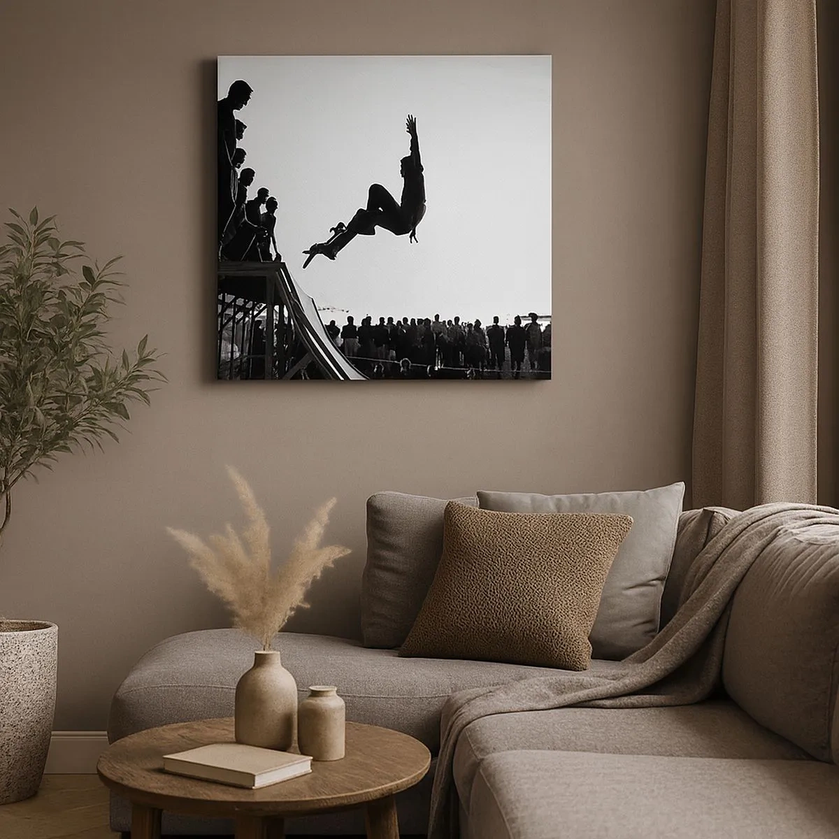 Quadro su tela - Stampe su Tela - Protagonisti e spettatori - 30x30 cm