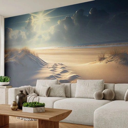 Fotomurali Standard Eco - Paesaggio rilassante - Dune, Spiaggia, Oceano - 400x280 cm