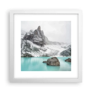 Poster in cornice bianca - Di guardia - 30x30 cm