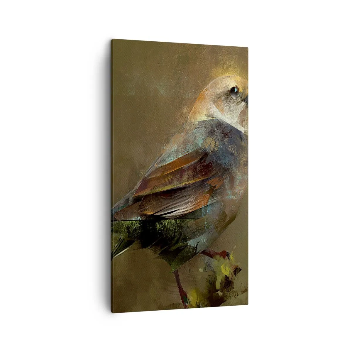 Quadro su tela - Stampe su Tela - Passerotto, piccolo uccellino - 45x80 cm