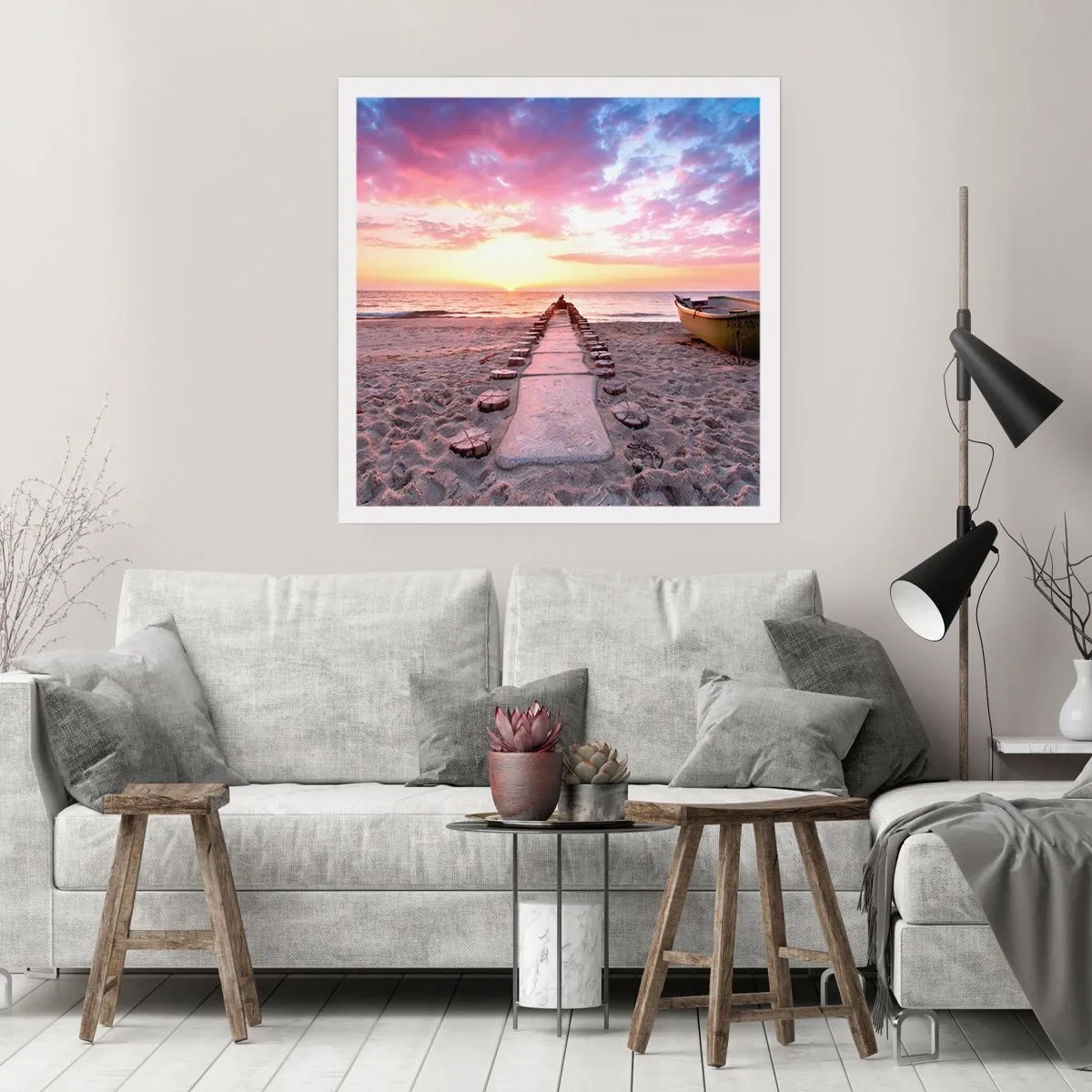 Poster - Un momento profondo - 40x40 cm