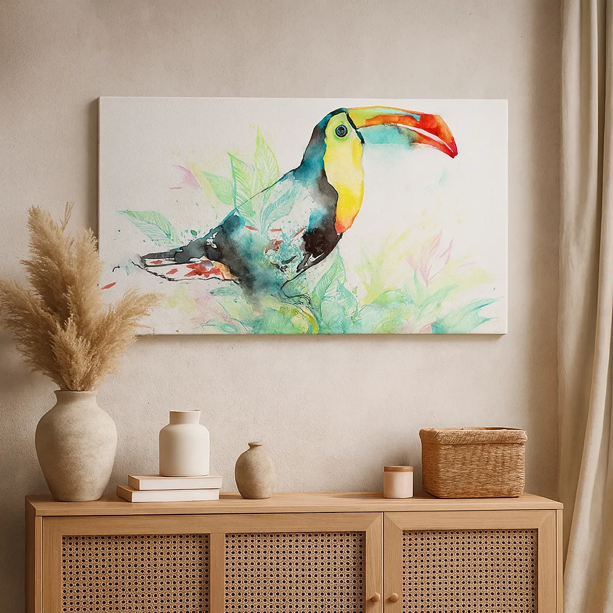 Quadro su tela - Stampe su Tela - Colorato come l'America del Sud - 30x30 cm