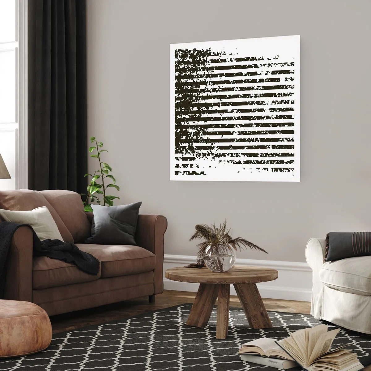 Poster - Ritmo e rumore - 30x30 cm