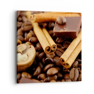 Quadro su tela - Stampe su Tela - Concerto di sapori - 40x40 cm