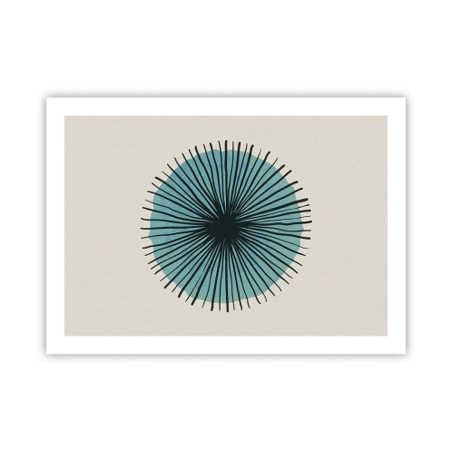 Poster - Radiosamente nel blu - 70x50 cm