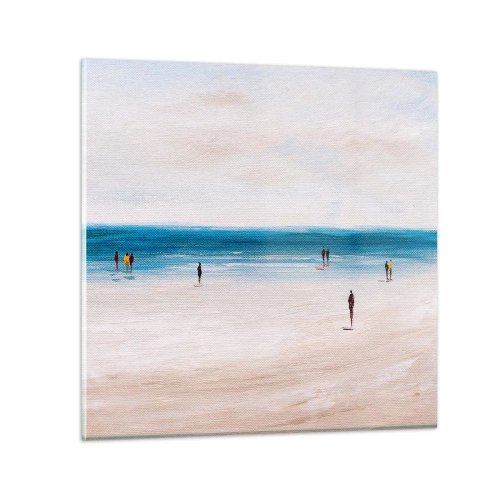 Quadro su vetro - Un bisogno naturale - 30x30 cm