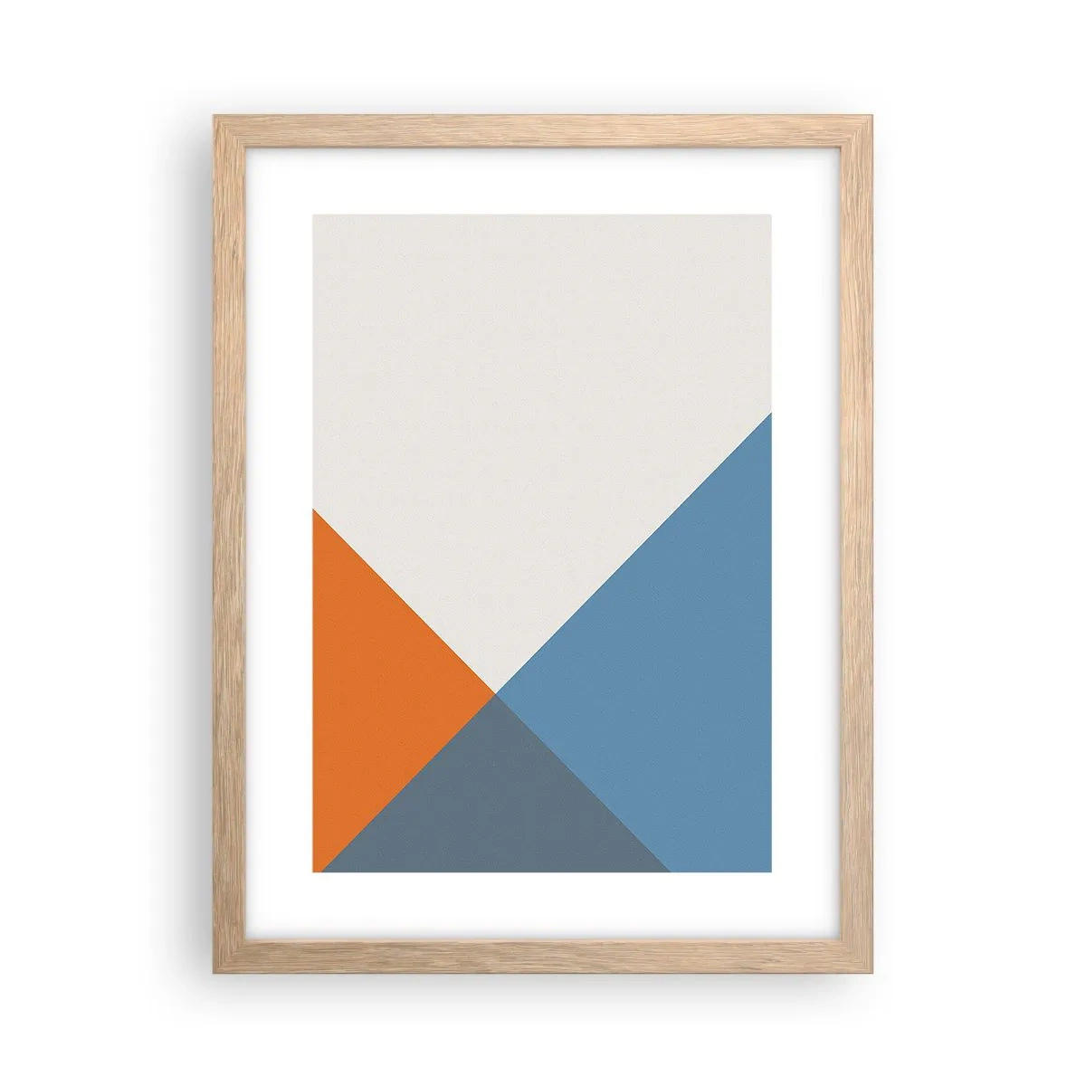 Poster in cornice rovere chiaro - Ad angolo... - 30x40 cm