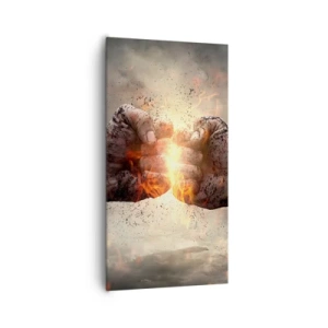 Quadro su tela - Stampe su Tela - Pronto alla battaglia - 65x120 cm