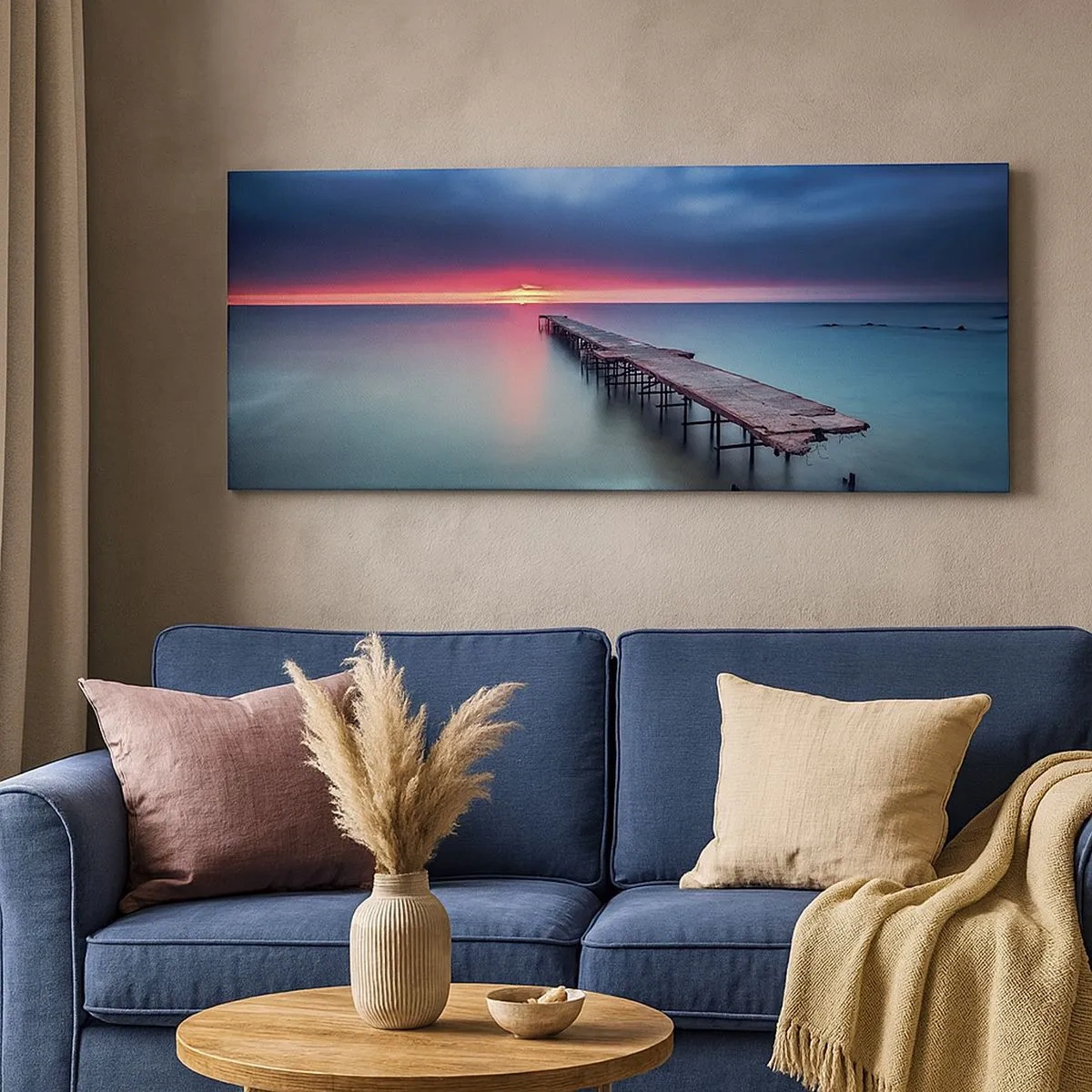 Quadro su tela - Stampe su Tela - Tra il cielo e la terra - 100x40 cm