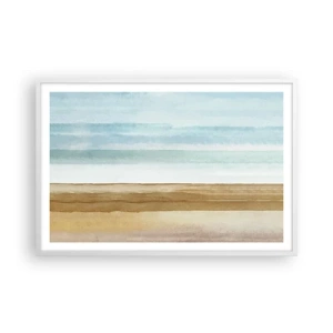 Poster in cornice bianca - Rilassamento - 91x61 cm