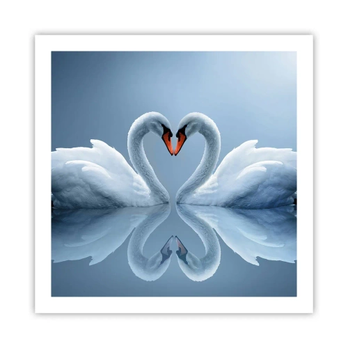 Poster - Il tempo dell'amore - 60x60 cm