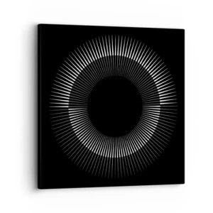 Quadro su tela - Stampe su Tela - Sole nero - 30x30 cm