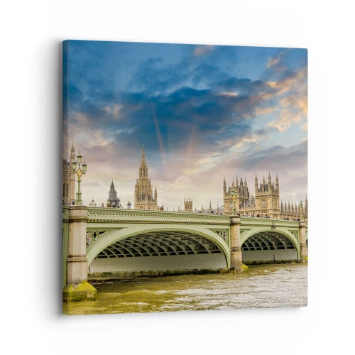 Quadro su tela - Stampe su Tela - Nell'Impero il tempo si è fermato - 30x30 cm